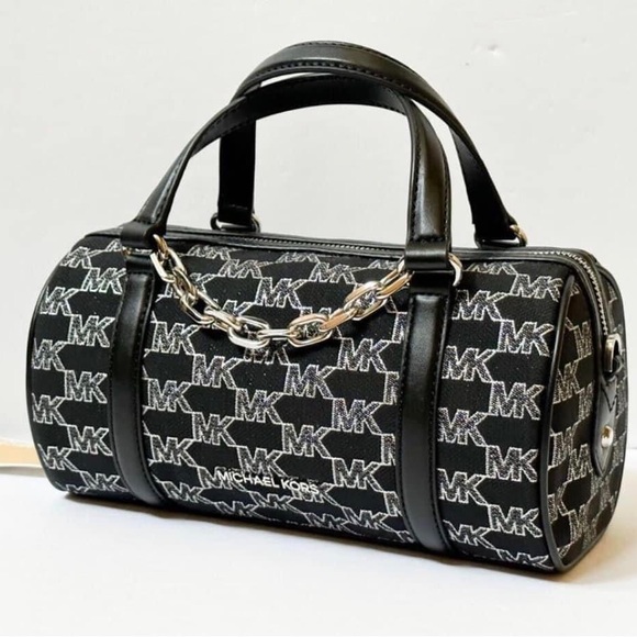 Michael Kors Zoey Barrel Crossbody - Picture 8 of 11